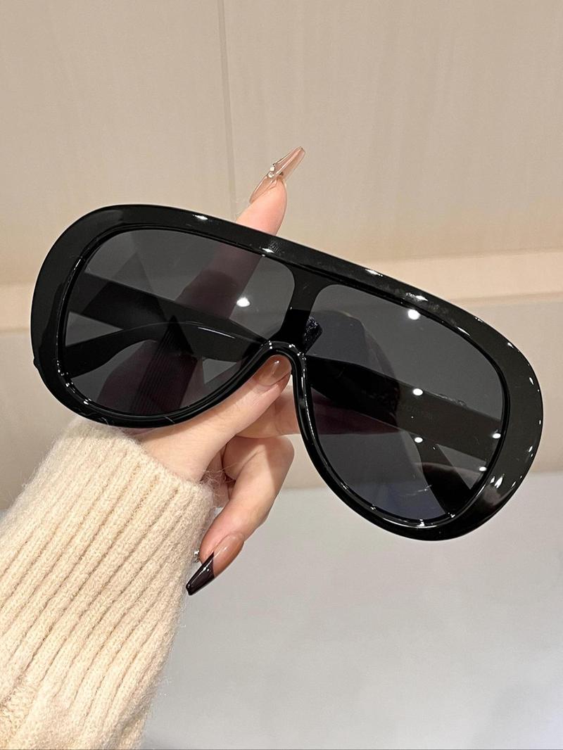 Unisex Vintage Tortoiseshell Sunglasses, High Quality Sunglasses, Trendy Casual Sunglasses for Everyday Use, Fashion Accessories for Outdoor Activities