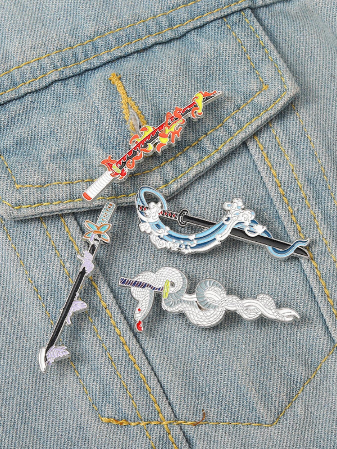 Cosplayer Badges Cartoon Brooch, Cute Brooch, Fashion Accessories for Women & Men, Trendy All-match & Exquisite Brooch for Birthday Gift, Clip