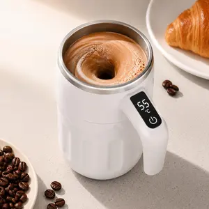 Smart Temperature Control Coffee Mug with Digital Display, Vacuum Insulated Travel Cup, Ergonomic Handle, Durable Fashion Design