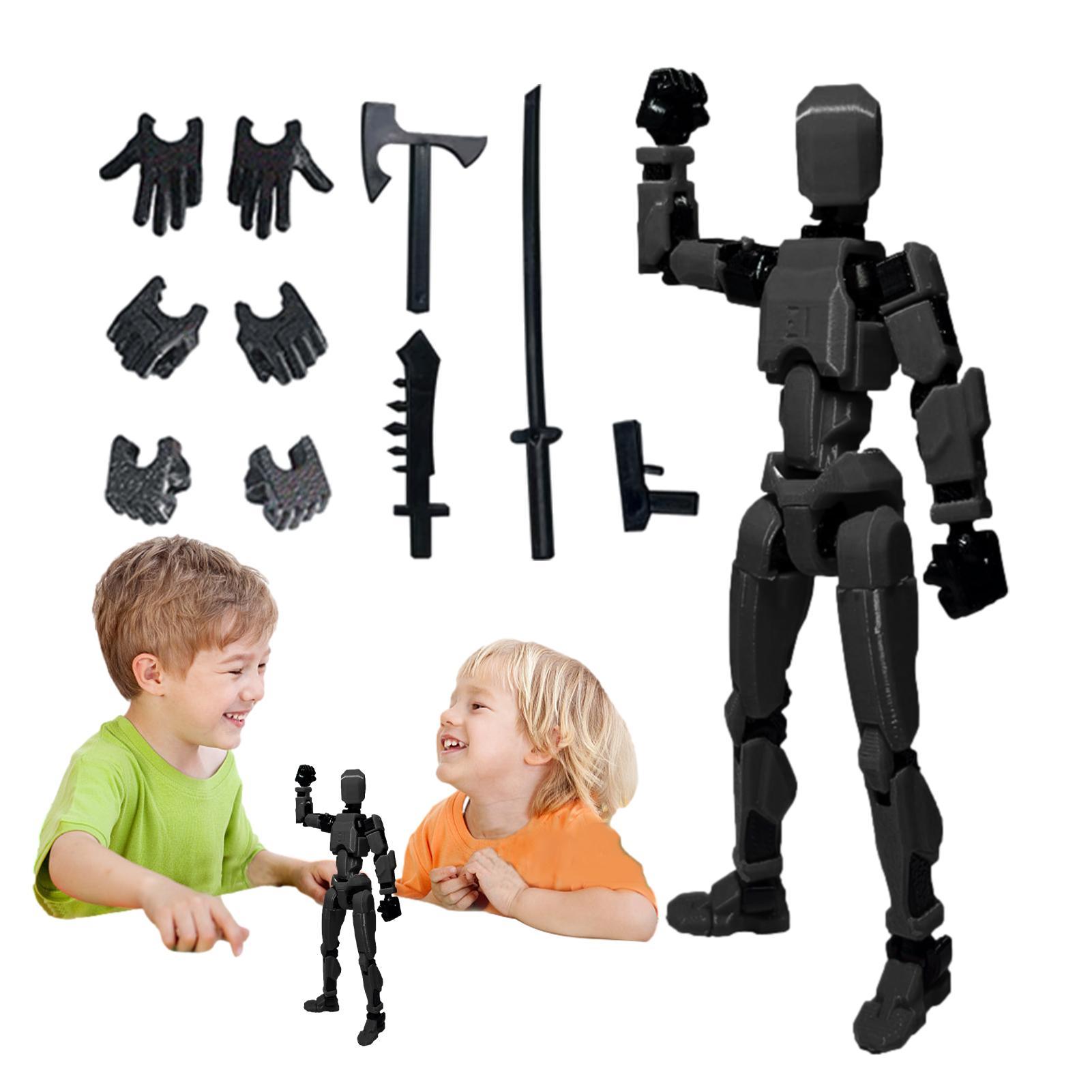 1PC 13 Joints Figure Articulate Movable Dummy Doll Diy Assembly Toy 3D Printed Action Figure Stop Motion Animation Dummy