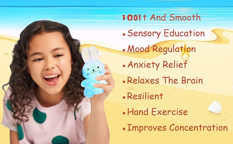 Squishy Fidget Stress Ball -  Squeeze Sensory Axolotl Toys, Axolotl Squishy Sugar Stress Ball Toys for Adults Kid, Glitter Salamander Gift for Party Birthday Christmas