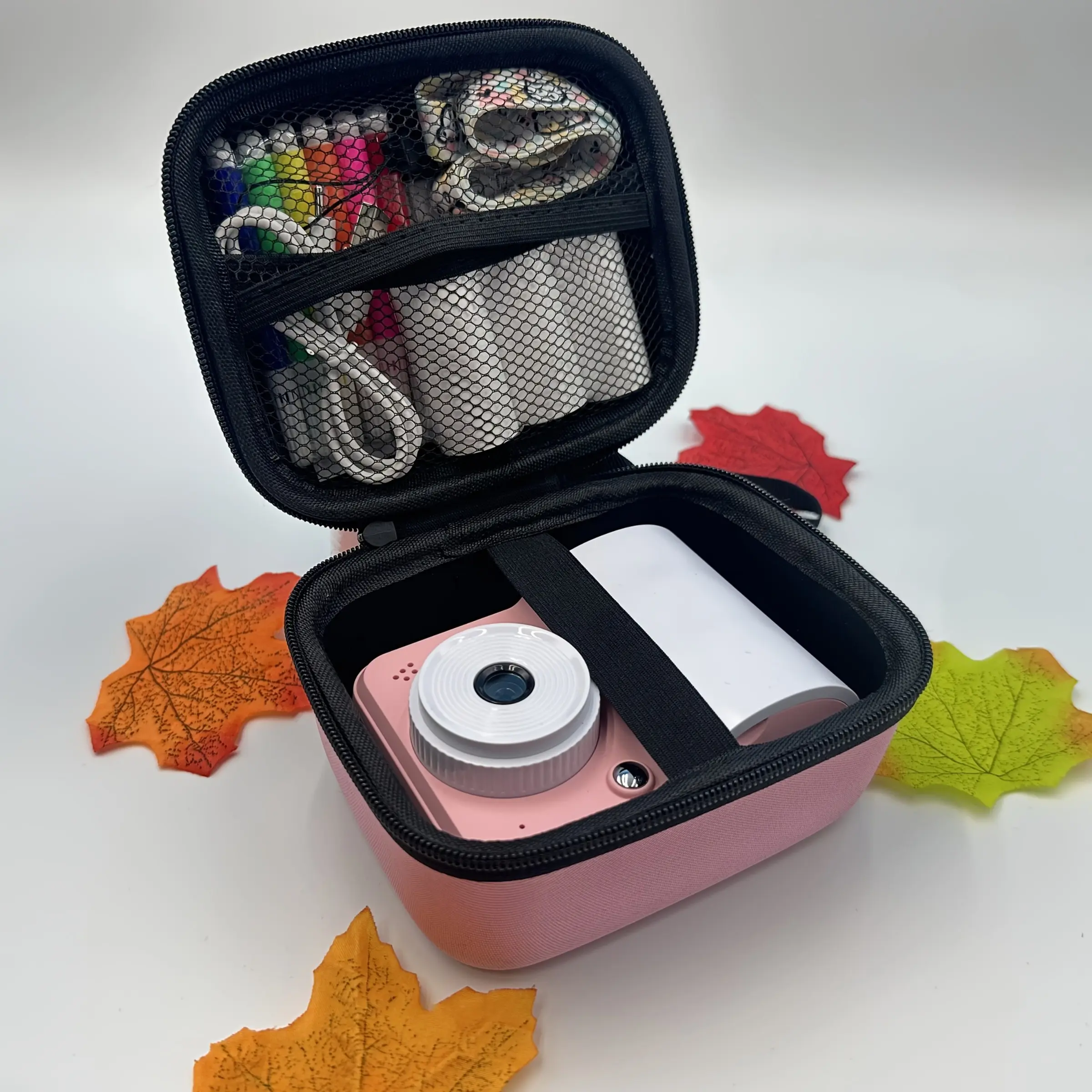 Eva Material Instant Print Camera Case, Large Capacity Storage, Portable Organizer, Four Colors Available, Compatible with Various Cameras, Camera Storage Bag