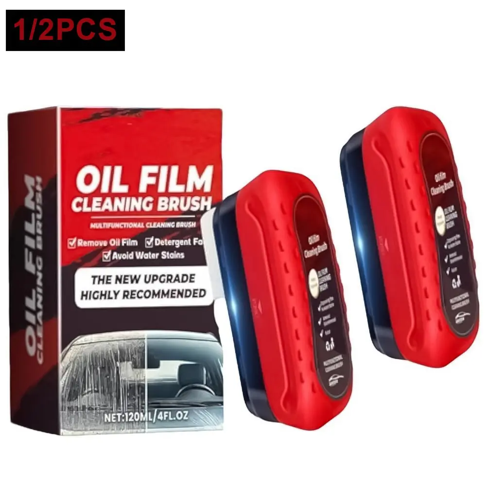 Equipped with an application sponge, a wiper, and a glass surface defogger, made of ABS resin, suitable for windshields, windows, mirrors, and glasses, Car Windshield Cleaner