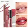 3pcs/set Makeup Set, Matte Lip Liner Pencil, Moisturizing Butter Lip Glaze, Matte Creamy Lipstick Crayon Pen, Long-Lasting, Deep Berry & Tones, Lip Trio