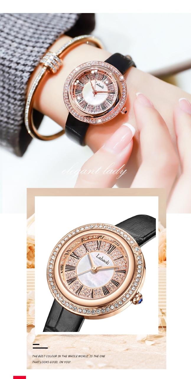 Elegant Women's Luxury Fashion Retro Quartz Watch with Adjustable Fit, Waterproof, Vintage Design, Ideal for Parties & Daily Wear- Perfect Date Night Gift for Anniversary and Birthday & Mother’s Day
