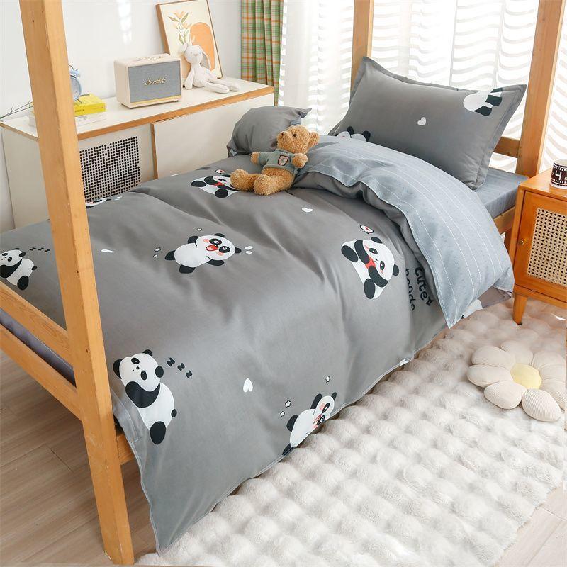 Dormitory Bed Single Three Piece Set College Student Bedding Complete Quilt Cover Full Set