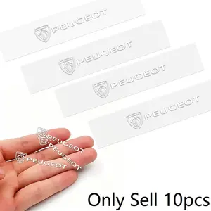 Car Interior Decals Emblem Sticker Decoration Accessories for Peugeot 206 307 308 207 3008 208 407 508 2008 5008 301