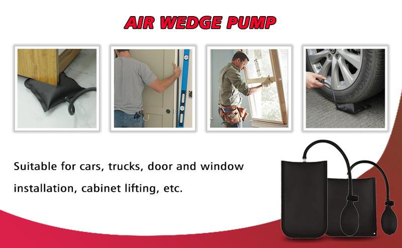 Portable Car Repair Tool Kit for Car Door & Tire, 1 Set  Portable Universal Car Unlock Tool Set Universal Car Emergency Repair Kit