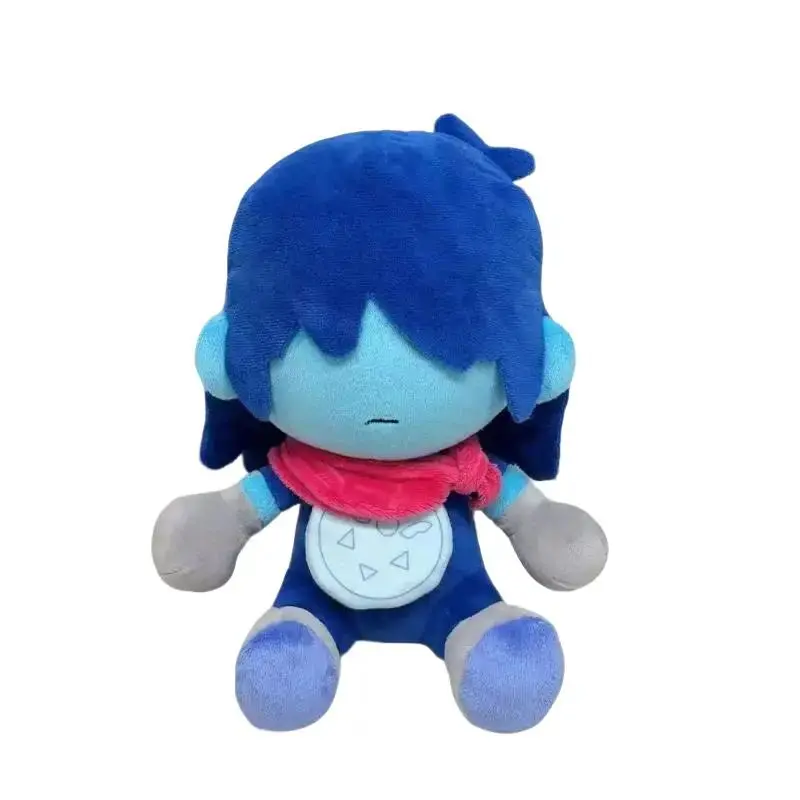 Deltarune Anime Game Kris Plush Doll 20cm Stuffed Toy Soft Plushie Sitting Pose Cute Collectible Gift for Game Fans Decor Kawaii