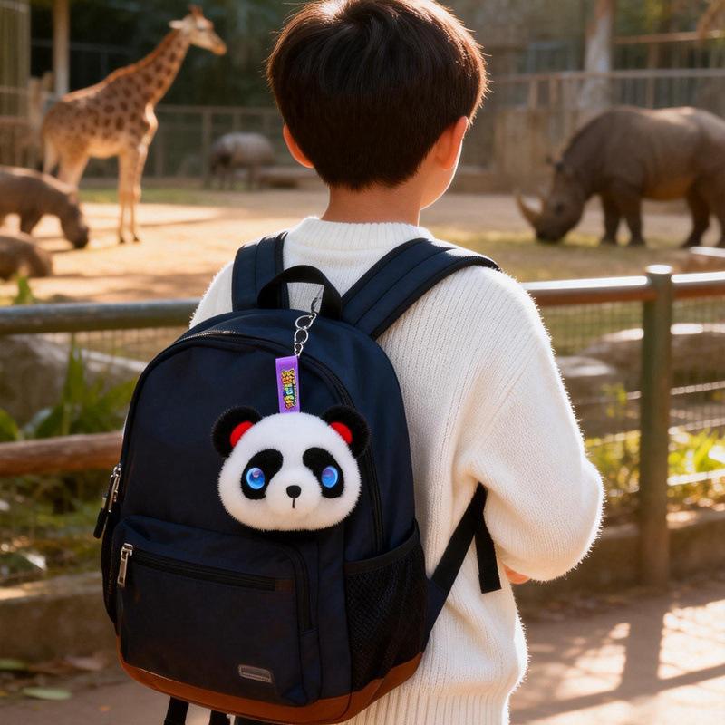 AI Talking Plush Toy Emotional Companion Smart Interactive Stuffed Animal Multi Language Voice Chat Cute Panda Husky Bear Doll for Kids Adults Stress Relief Sleep Buddy Birthday Gift Valentines Mothers Day Gift