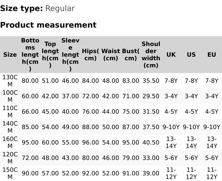 #67 Kids Long Sleeve Pajama Set,  Six Seven Cute Cartoon Pattern, Loose-Fitting Sleepwear, All Seasons, Ideal Gift for New Year & Reading Festival, Cartoon Print Pajama