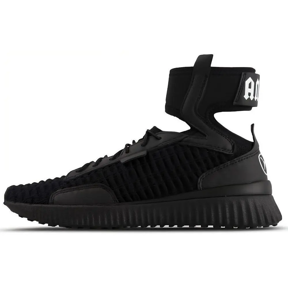 PUMA Rihanna Fenty Trainer Mid Women’s Comfortable Versatile Black Casual Sneakers Verifiable, with credentials and supporting global authentication