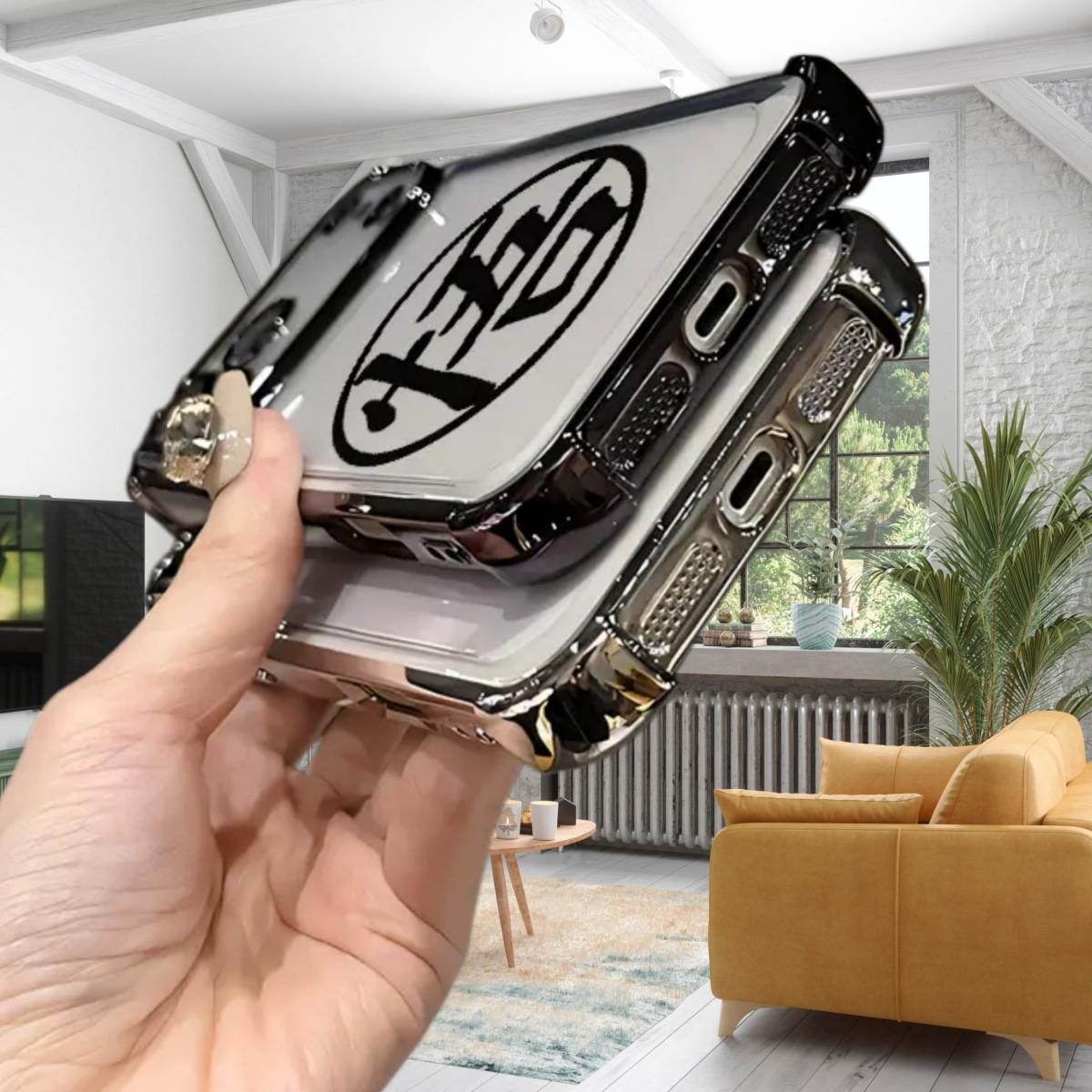 G-Goku K-Kanji Anime Phone Case for iPhone 17 Air 16 15 14 13 12 11 Pro Max Plus Samsung S26 S25 S24 S23 S22 Plus Ultra, Four-Corner Drop-Proof Transparent Soft Silicone Cover, Perfect Gift & Smartphone Protection