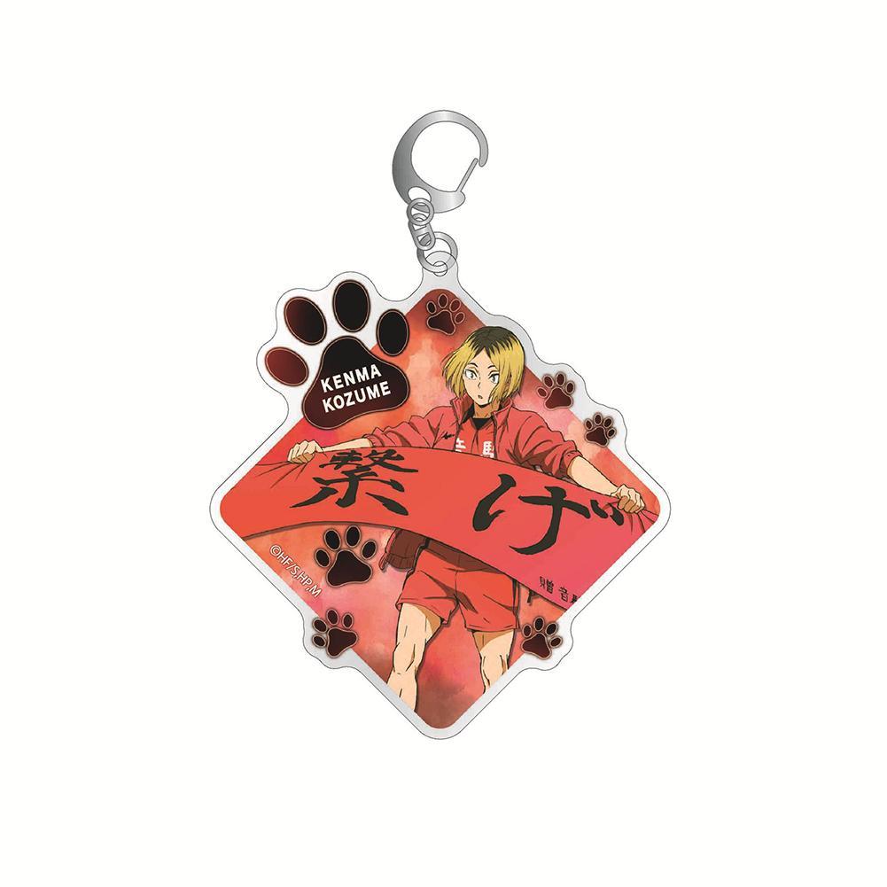 Anime peripherals Keychain Accessories Shoyo Hinata figure Tobio Kageyama Oikawa Tooru Bag Pendant Acrylic Key Ring friends Gift
