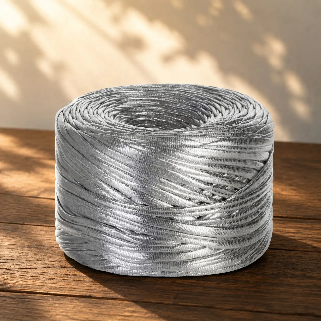 200g High Elastic Shiny Crochet Yarn, Bright Colors, Glossy Finish, Easy to Use, Ideal for Beginners, DIY Crafts, Bags, Baskets, Coasters