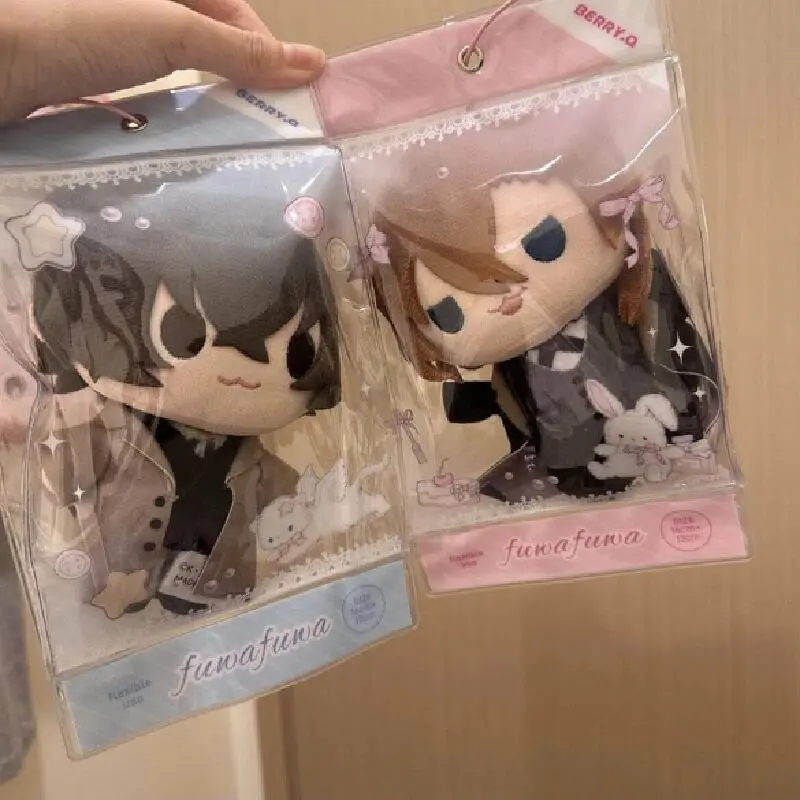 2026 Hot BSD Anime Plush Toys & Keychain Pillow - Dazai Osamu, Nakahara Chuuya, Fyodor Dostoevsky, Edogawa Rampo Figures - Soft Cute Gift for Anime Fans