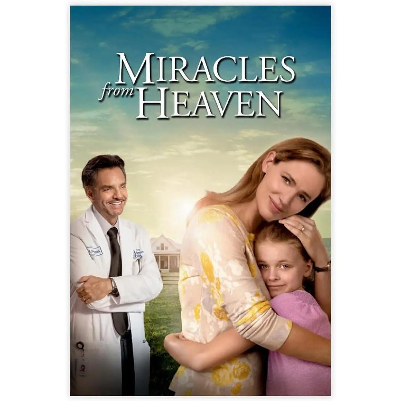 Miracles from Heaven Movie Poster Artwork, 2 Canvas Prints, Home Decor for Living Room, Bedroom, Corridor, Dormitory