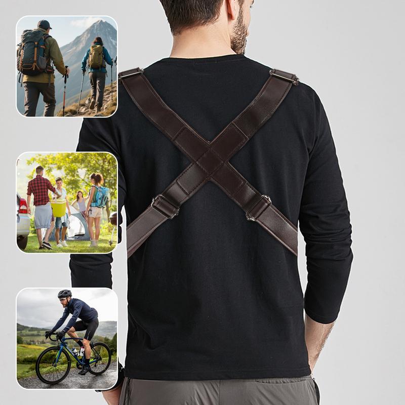 Men'S Double Shoulder Underarm Vest Bag | Anti-theft Hidden Underarm Wallet Pocket, Casual Backpack, Steampunk Style Single Shoulder Bag, Adjustable Faux Leather Strap, Perfect Gift For Boyfriends On Valentine'S Day, Christmas, And Birthdays Men'S Double Shoulder Underarm Vest Bag | Anti-theft Hidden Underarm Wallet Pocket, Casual Backpack, Steampunk Style Single Shoulder Bag, Adjustable Faux Leather Strap, Perfect Gift For Boyfriends On Valentine'S Day, Christmas, And Birthdays