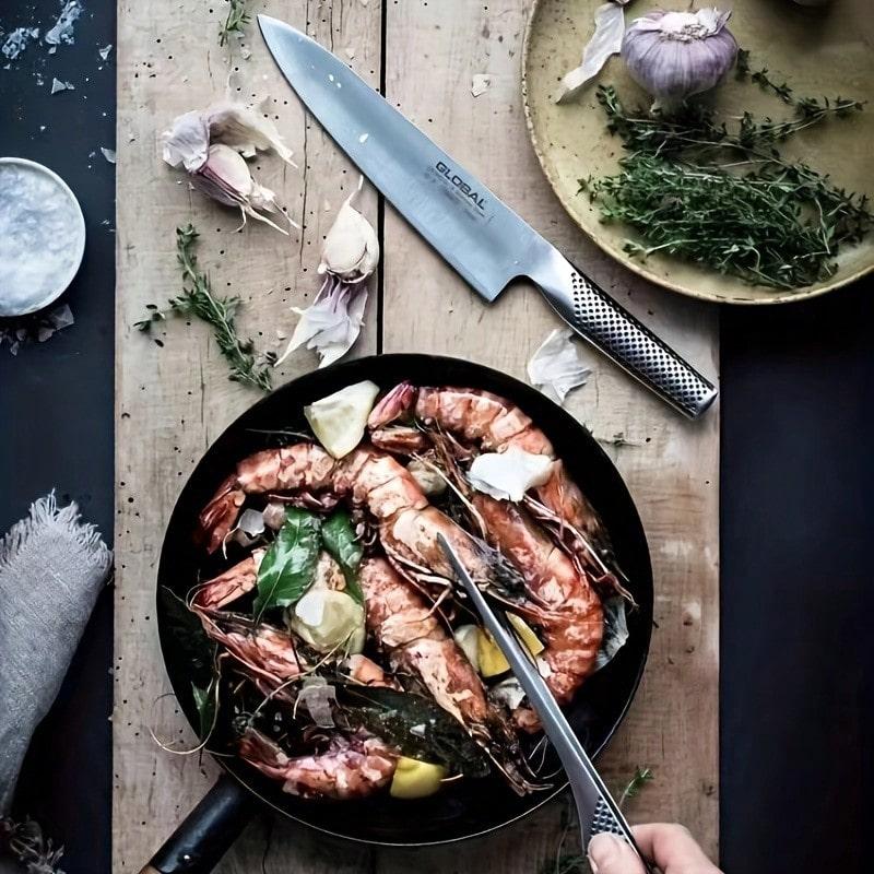 1Pc Japanese Chef Knife – Stainless Steel Home Kitchen Quality Knives for Precise Vegetable and Meat Cutting Great Gift Kitchen Tools