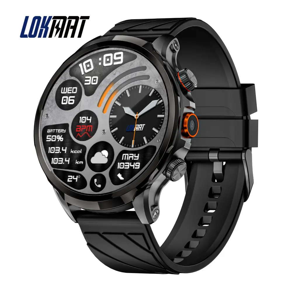 Hot TikTok Toy LOKMAT foreign trade version 1.85-inch 4G smart watch with independent Android system, SIM card phone watch, wifi
