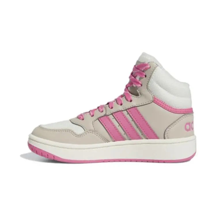 Adidas Hoops 3.0 Mid J 'Wonder Beige Pink Fusion' IF7739