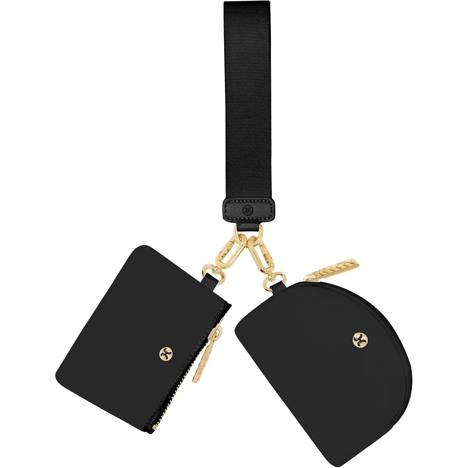 Wallet, Detachable  Pouch Wristlet Wallets for Women Men, Portable Mini Zip Around Small Wallet  Purse