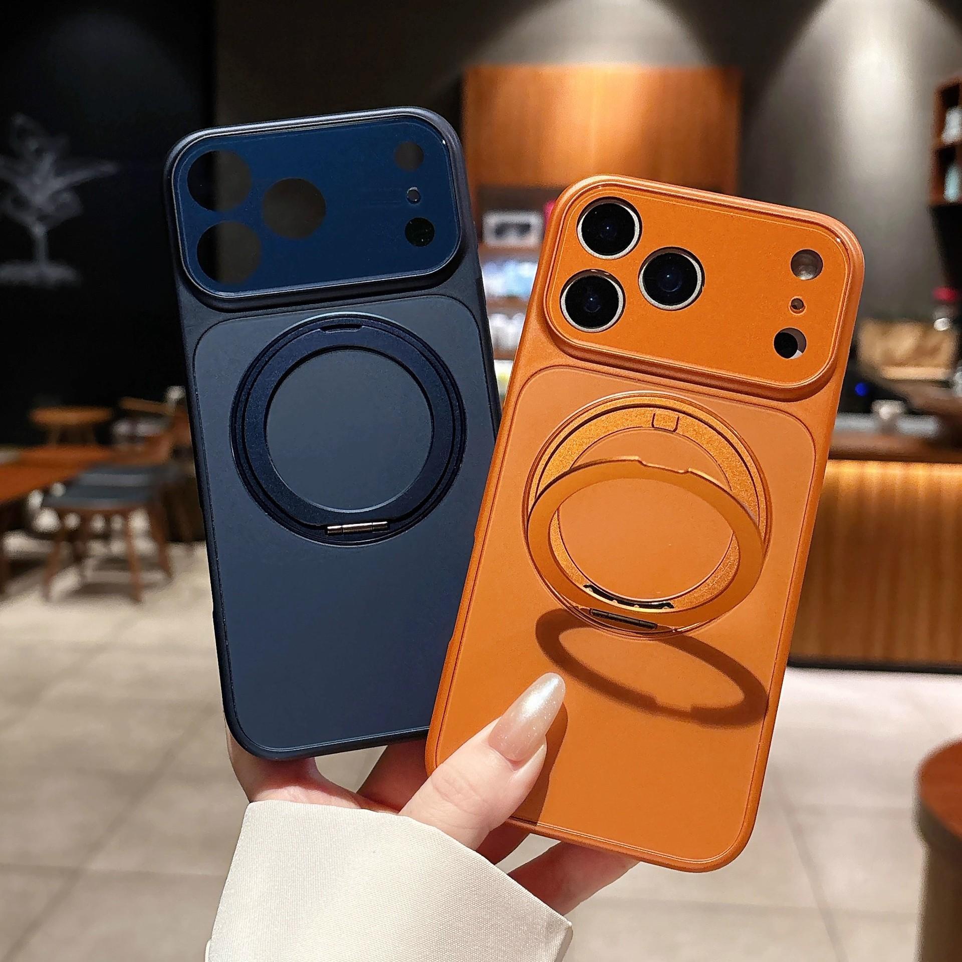 360 °   Rotating stand instantly transforms into 17, suitable for Apple 17 Pro Max phone case, iPhone 16 anti-drop protective cover