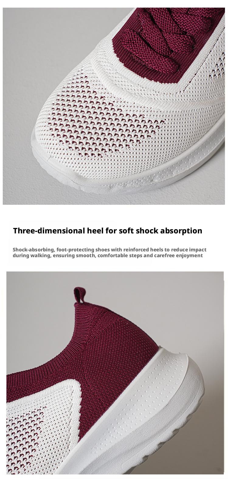 Women's Casual Sneakers Slip-On Ultra-Light Breathable Shoes