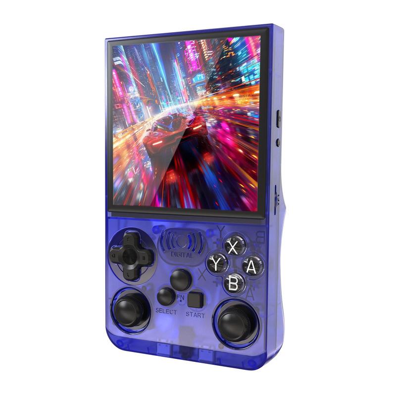 GAMINJA Upgraded ANS13 Open-source Handheld Game Console Linux System 4-inch IPS High-definition Screen Gaming Handheld Portable Retro and Handheld Device Comes with Over 15,000 Games and 20+ Emulators