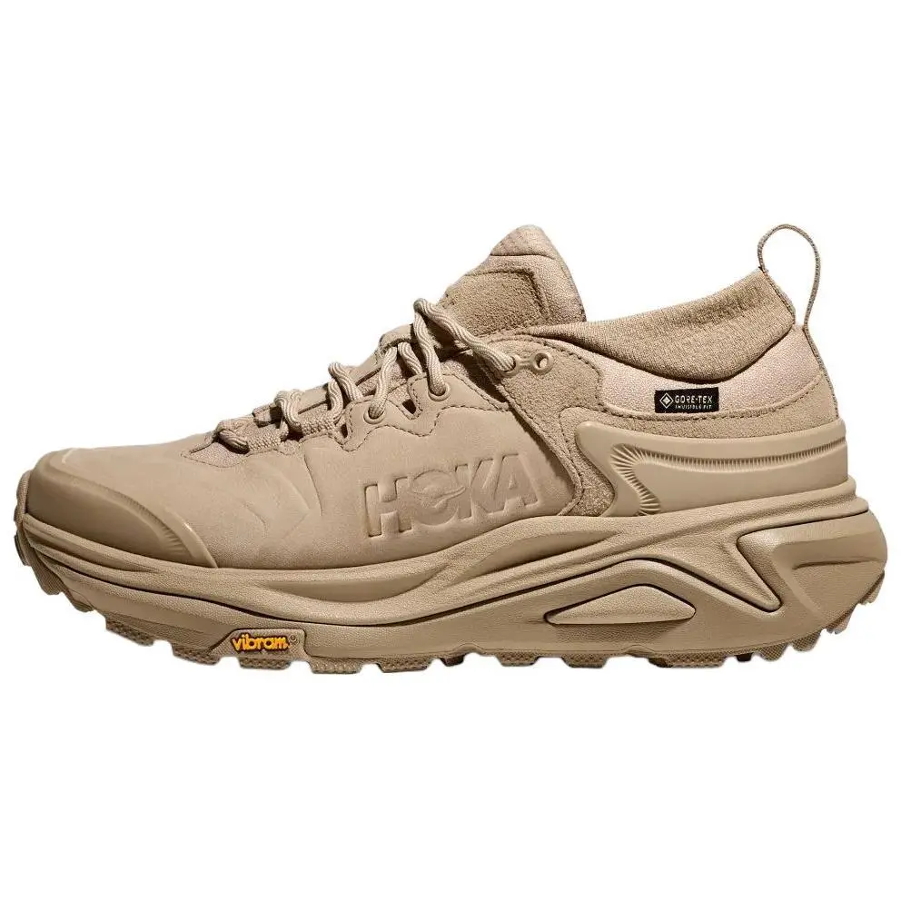 HOKA ONE ONE Kaha 3 GTX Women's Low-Cut Hiking Shoes in Brown - Durable and Comfortable with Gore-Tex Waterproofing Trending Shoes, House White Official Shoes to Get / Maison Mihara