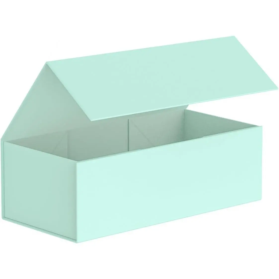 Box 12" x 6" x 4",Large  Box with Lid,Light Blue Boxes for Presents,Birthday,Valentine's Day,Mother's Day,Christmas,Anniversary,Luxury for  Packaging
