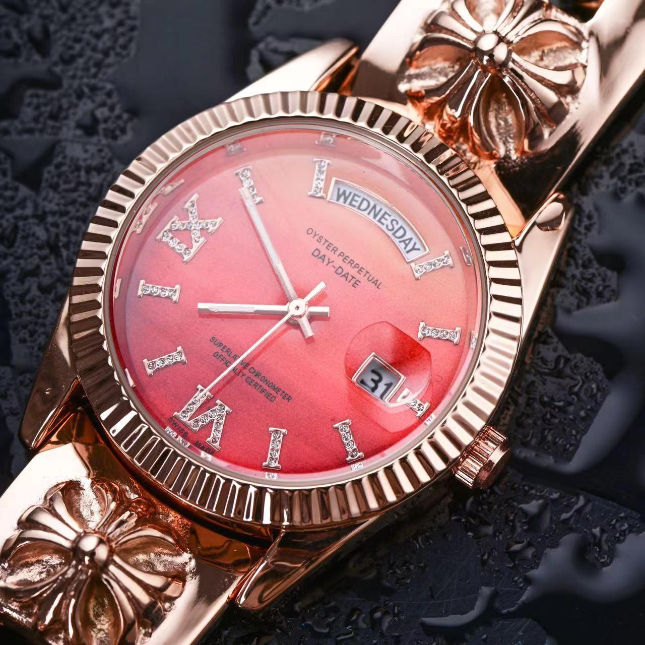 Kiosk Zong CROX Shaped Original Mechanical Watch Fashionable Retro Strap High-End Niche