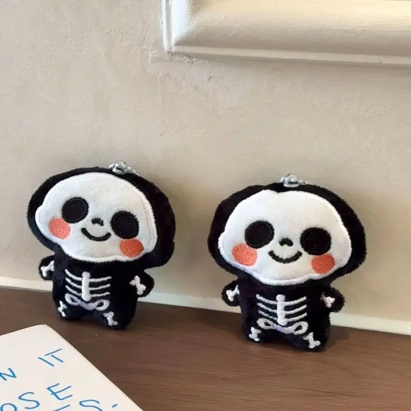 Sweet Cool Skull Hanging Monster Doll, Gift Bag Charm, Trendy Bag Charms, Perfect Present, Unique Accessory for Book Bags, Ideal for Gifting