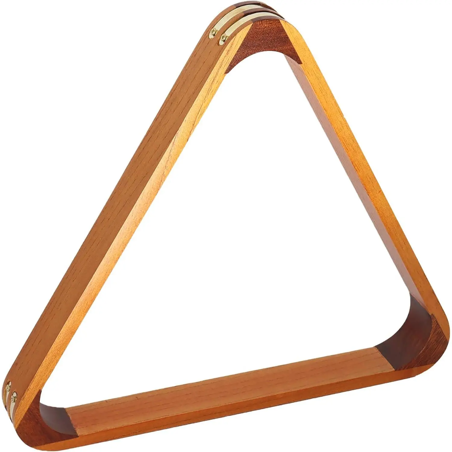 Solid Wood Billiard 8-Ball Triangle / 9-Ball Diamond Pool Ball Racks for 2-1/4" Pool Balls, Pool Table Accessories