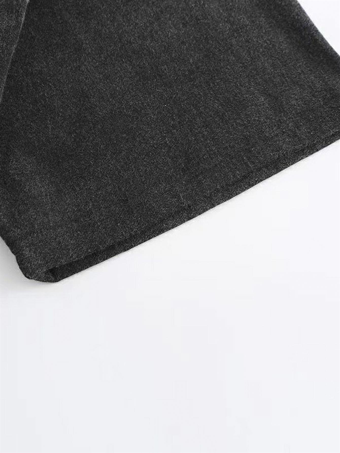 Vintage Washed Black Tshirt Graphic Men Women Clothing Love At First Bite Save A Vampire Donate Blood Retro Halloween Shirt Graph Dracula Halloween Menswear Top 90s tees cotton t-shirt