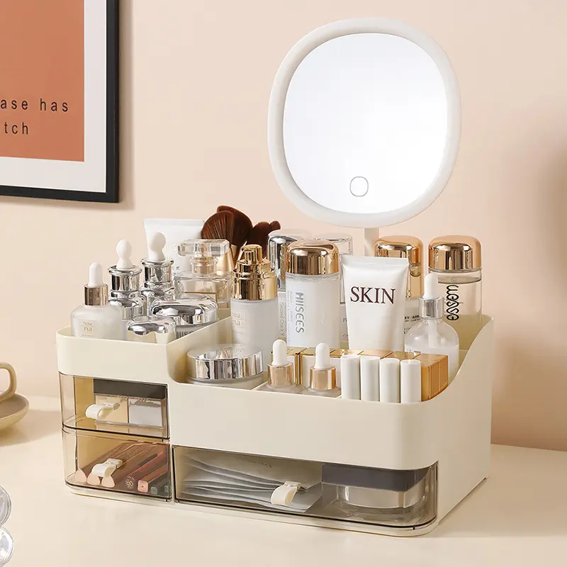 Riyue Xingchen drawer-style cosmetic storage box desktop dressing table skincare product organizer lipstick organizer box