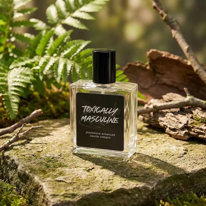 Toxically Masculine Pheromone Infused Eau De Cologne 100ML, Long Lasting Fragrance, Bold Scent Colognes for Men, Friday Gifts