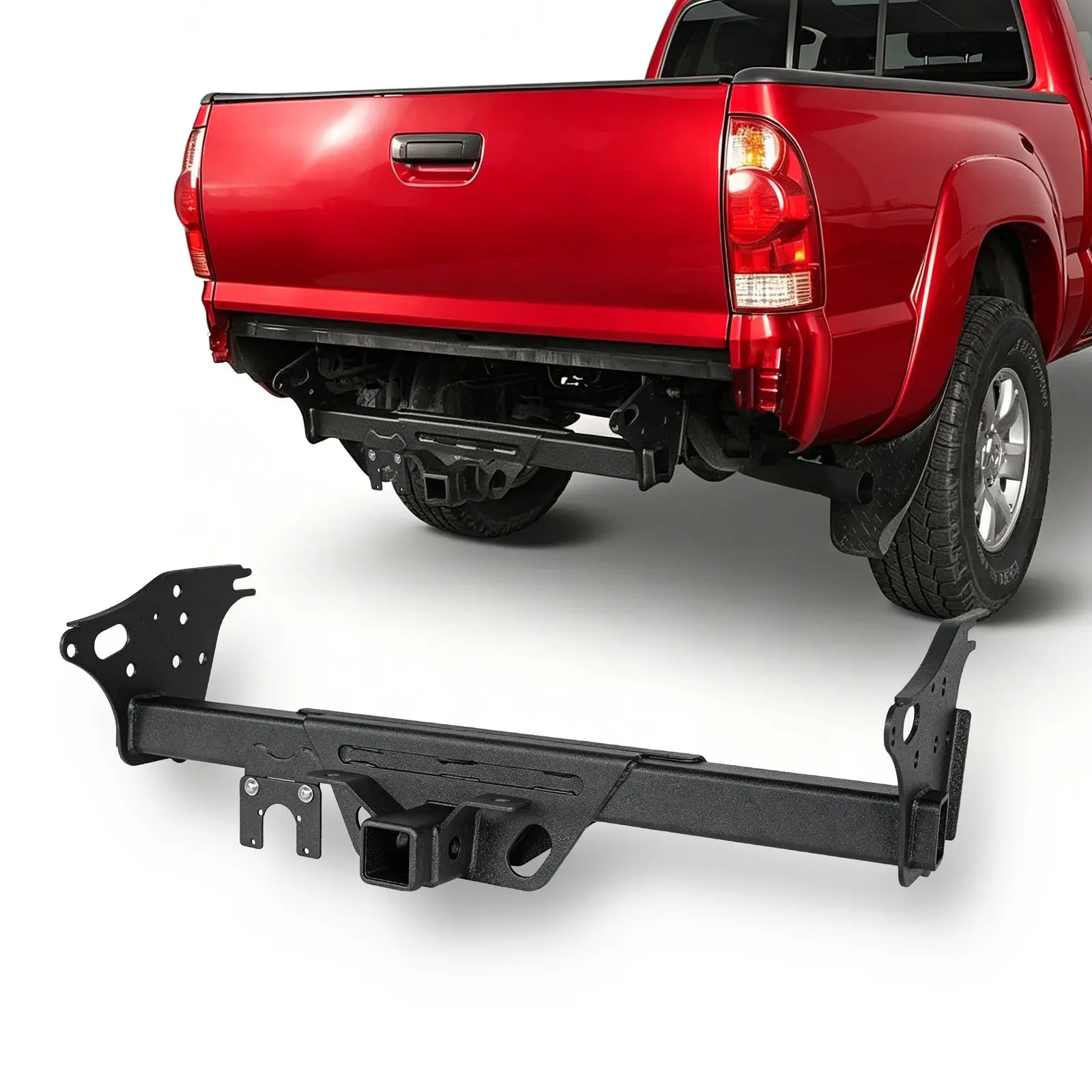 Class 3 Trailer Hitch 2" Receiver For 05-15 Toyota Tacoma 5000LBS Bolt-On Steel