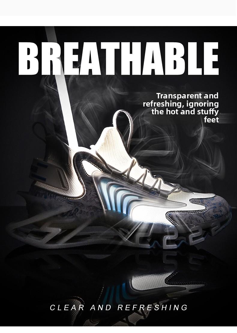 Sneakers That Actually Fit Big Feet Flyknit Running Basketball Shoes (Sizes Up to 13.5)18222