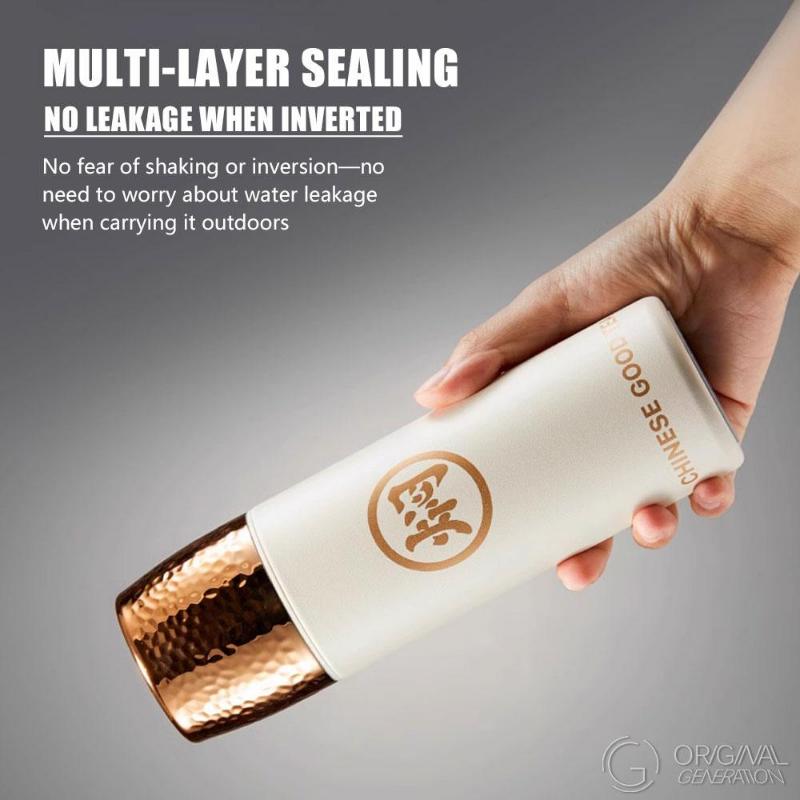 316 Steamer Pressure Thermos 500ml/17oz 12 Hours Hot 12 Hours Cold.