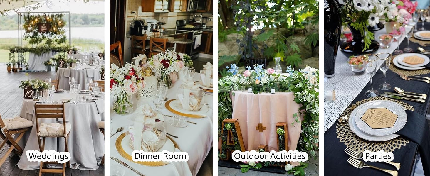 2 Pack Blue Round Tablecloth Waterproof Stain Resistant Wrinkle Free Table Cloth 210GSM Washable Wipeable Circle Table Cover for, Banquet, Wedding (70 inch, 2 Pcs) 2 Pack Blue Round Tablecloth Waterproof Stain Resistant Wrinkle Free Table Cloth 210GSM Washable Wipeable Circle Table Cover for, Banquet, Wedding (70 inch, 2 Pcs)