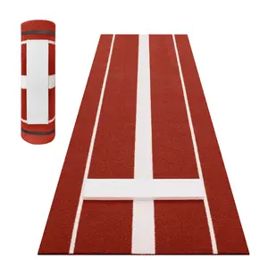 Professional 10x3 ft Softball Pitching Mat – Heavy-Duty, All-Weather, UV-Resistant Non-Slip Mound, Integrated Pitching Rubber – Ideal for Indoor/Outdoor Fastpitch Practice for Kids & Adults