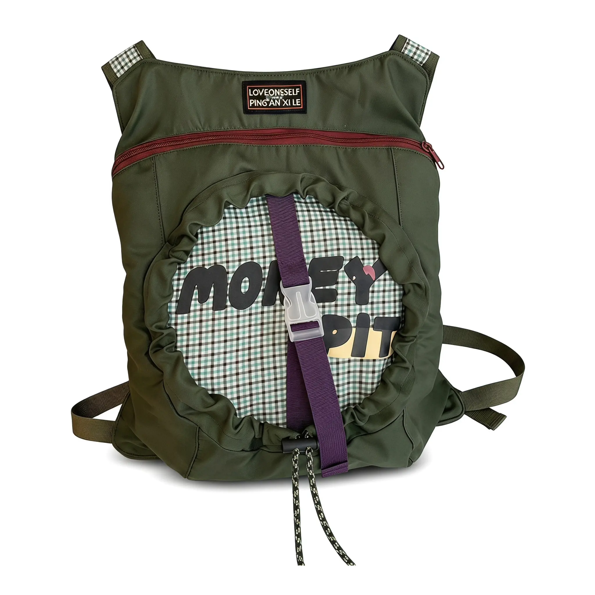 Unisex Solid Oxford Backpack, Waterproof 1 Size Daypack for Back to School, Campus Life & Hiking, 20-35L, Back To School Haul, One Size