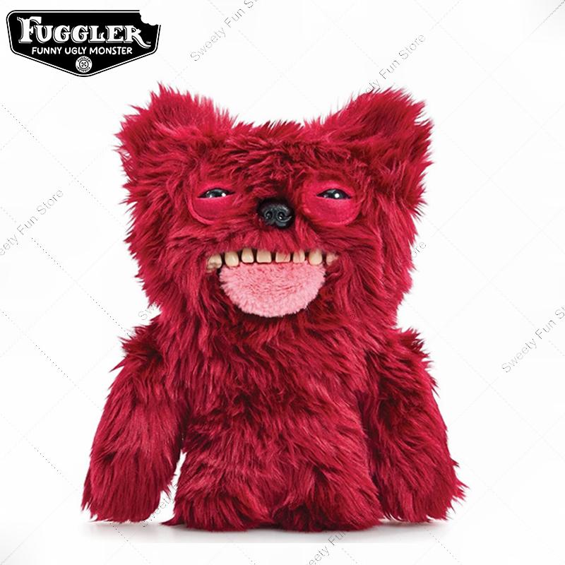 100% Original Fuggler Funny Ugly Monster Plush Toy – Tooth Creature Stuffed Doll, Hairy Furry Plushie Gift for Kids & Collectors, Mini Rascals Series