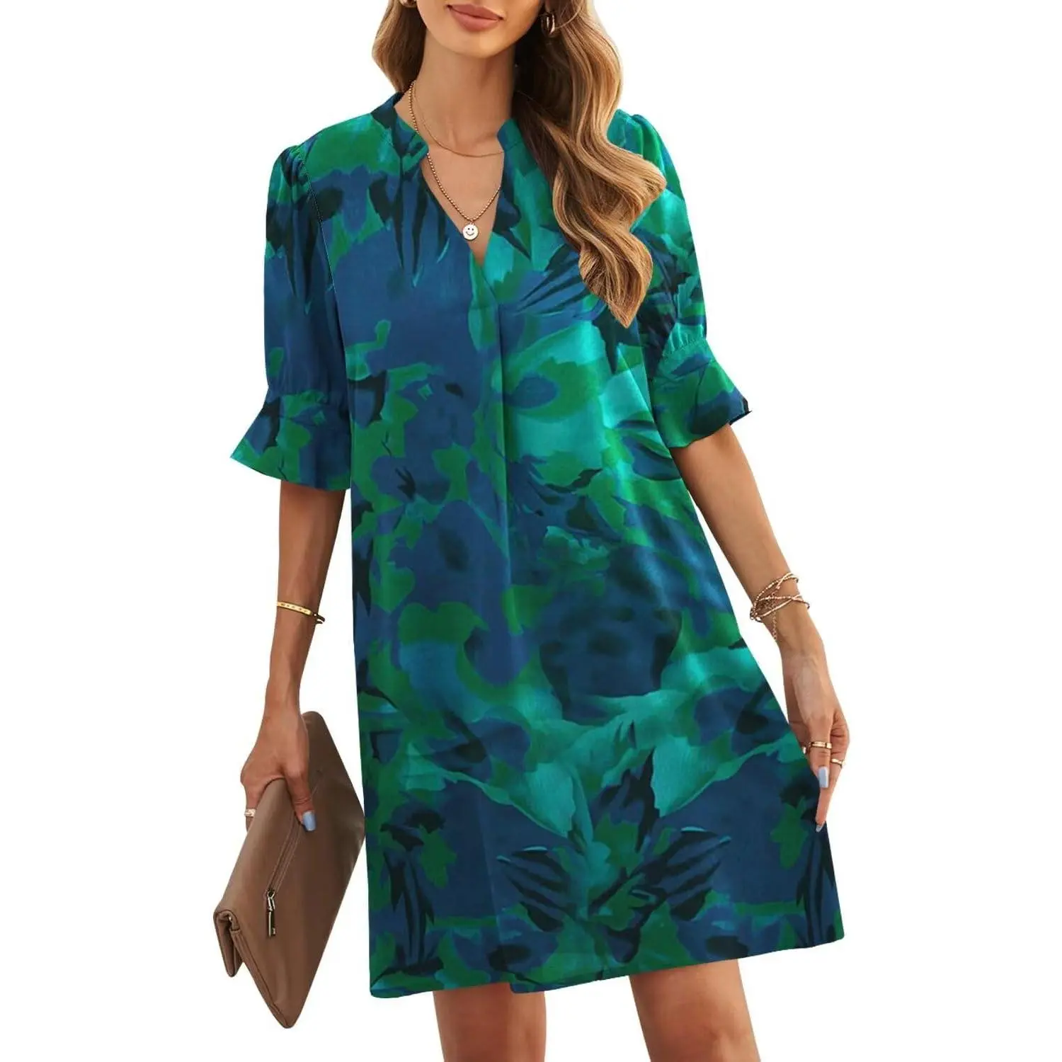 C-tie-dye Green