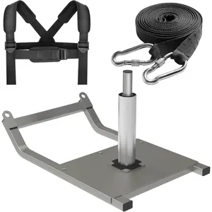 Weight Sled, Workout Sled, Fitness Strength Training Sled for Athletic Exercise and Speed Improvement, Suitable for Weight Plates