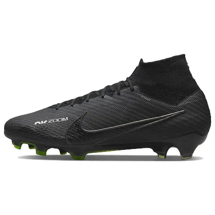 Nike Mercurial Superfly 9 Elite Soccer Cleats for Men – Round-Toe, Cushioned, FG Rubber Studs, Shock-Absorbing, Non-Slip, Durable Verifiable, with credentials and supporting global authentication