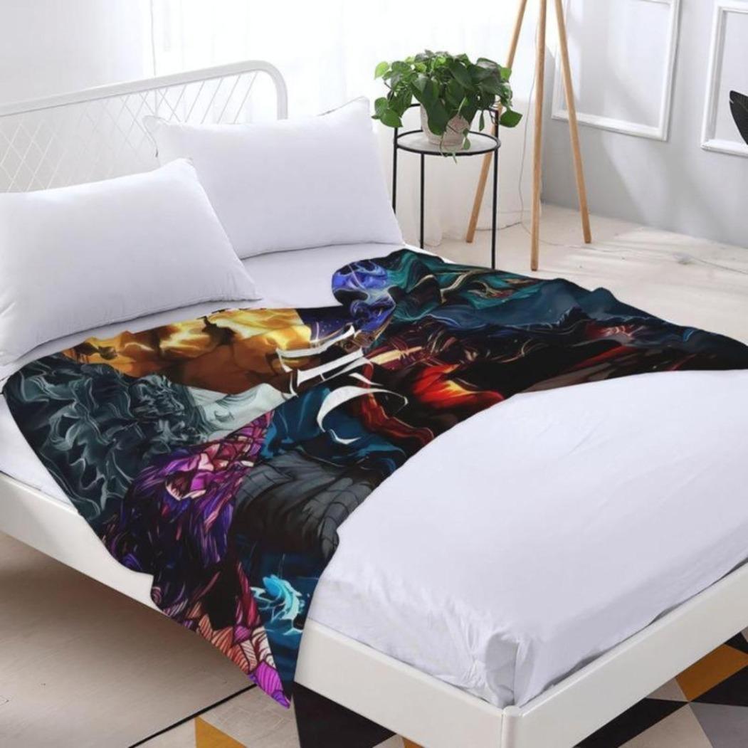 Soft Funny Throw Blanket Epic The Musical Printed Nap Sofa Blanket,Home Travel Cosy Blanket,Office Bed Camping Blanket,Multi-Functional Flannel Blanket Gift,Holiday Essential Blanket  Skin-friendly, lightweight, and comfortable.