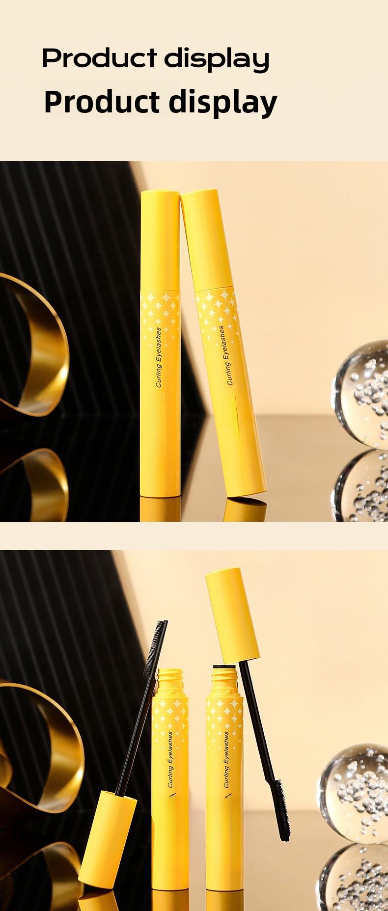 Long-lasting, curling mascara, waterproof, lengthening, natural, three-dimensional, sunflower eyelash primer