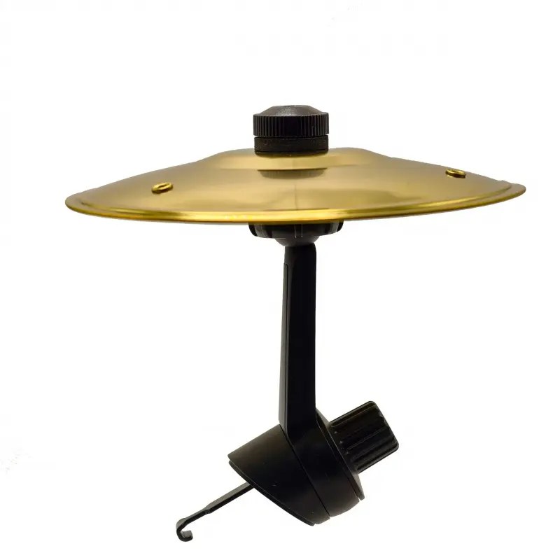 Car Crash Cymbal, Car Crash Cymbal Air Vent, Car Symbol Drum Cymbal Air Vent,  Tlkiaa Easy Clip-On Mini Cymbal for Music Lovers, Compact Durable Car Accessory Percussion Instrument  Christmas Gift